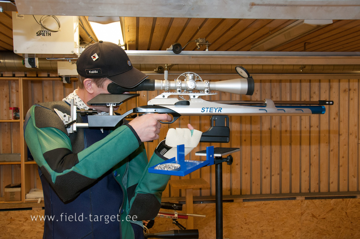 Kaidu Jalakas, Steyr LG 110 Field Target, March-X Tactical 8-80x56, JSB Exact 4.52